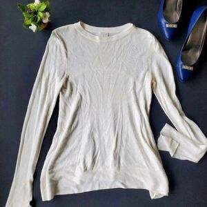 A New Day White Lightweight Sweater